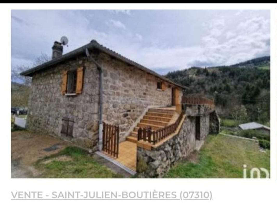 La Cabane Des Lucioles Saint-Julien-Boutieres Extérieur photo